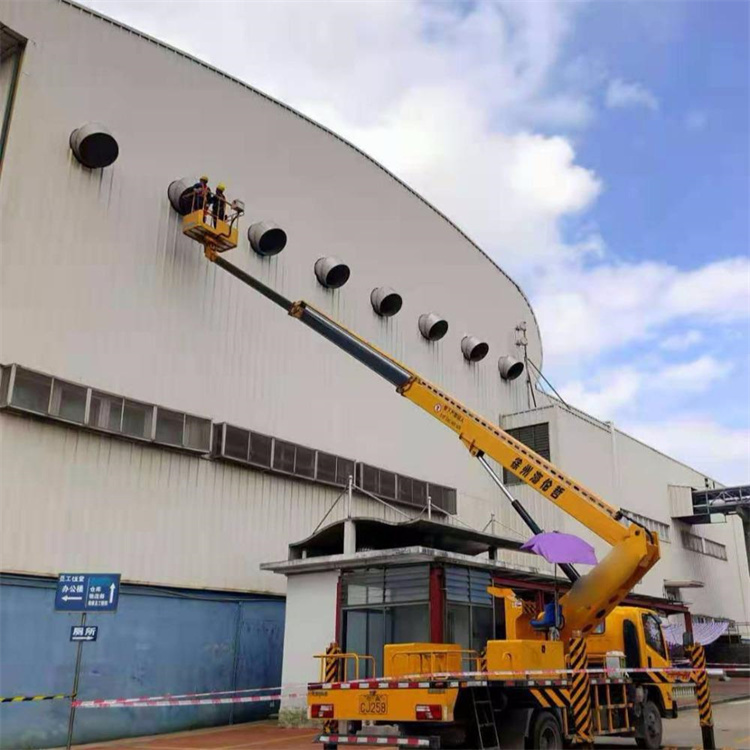 抱由镇高空作业车出租服务：专业广告牌安装解决方案